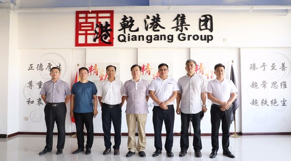 海港區(qū)政府領(lǐng)導蒞臨乾港 海港區(qū)政府領(lǐng)導蒞臨乾港